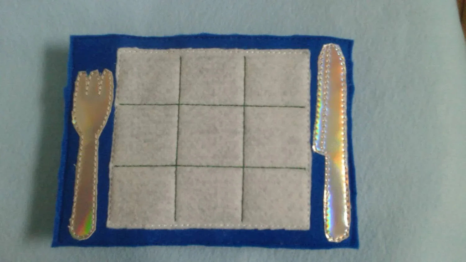 Pancake breakfast tic tac toe Party Favor - pancake slumber party - Board and Pieces - Classic Game - Quiet Toy - BIG FRENCHIES