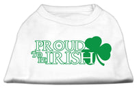 Pet Shirt "Proud To Be Irish"
