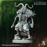 3D Printed Gloamwood Briarborns by Archvillain Games