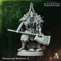 3D Printed Gloamwood Briarborns by Archvillain Games