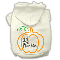 Halloween Pet Hoodie Screen Printed, "Lil Punkin"