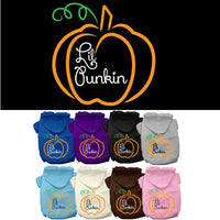 Halloween Pet Hoodie Screen Printed, "Lil Punkin"