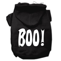 Halloween Pet Hoodie Screen Printed, "Boo"