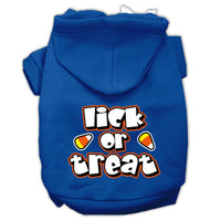 Halloween Pet Hoodie "Lick or Treat"