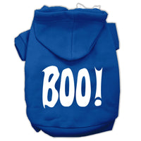 Halloween Pet Hoodie Screen Printed, "Boo"