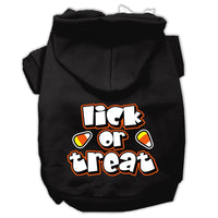 Halloween Pet Hoodie "Lick or Treat"