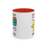 I'm Available to Chat About Hot Dogs Coffee Mug - BIG FRENCHIES