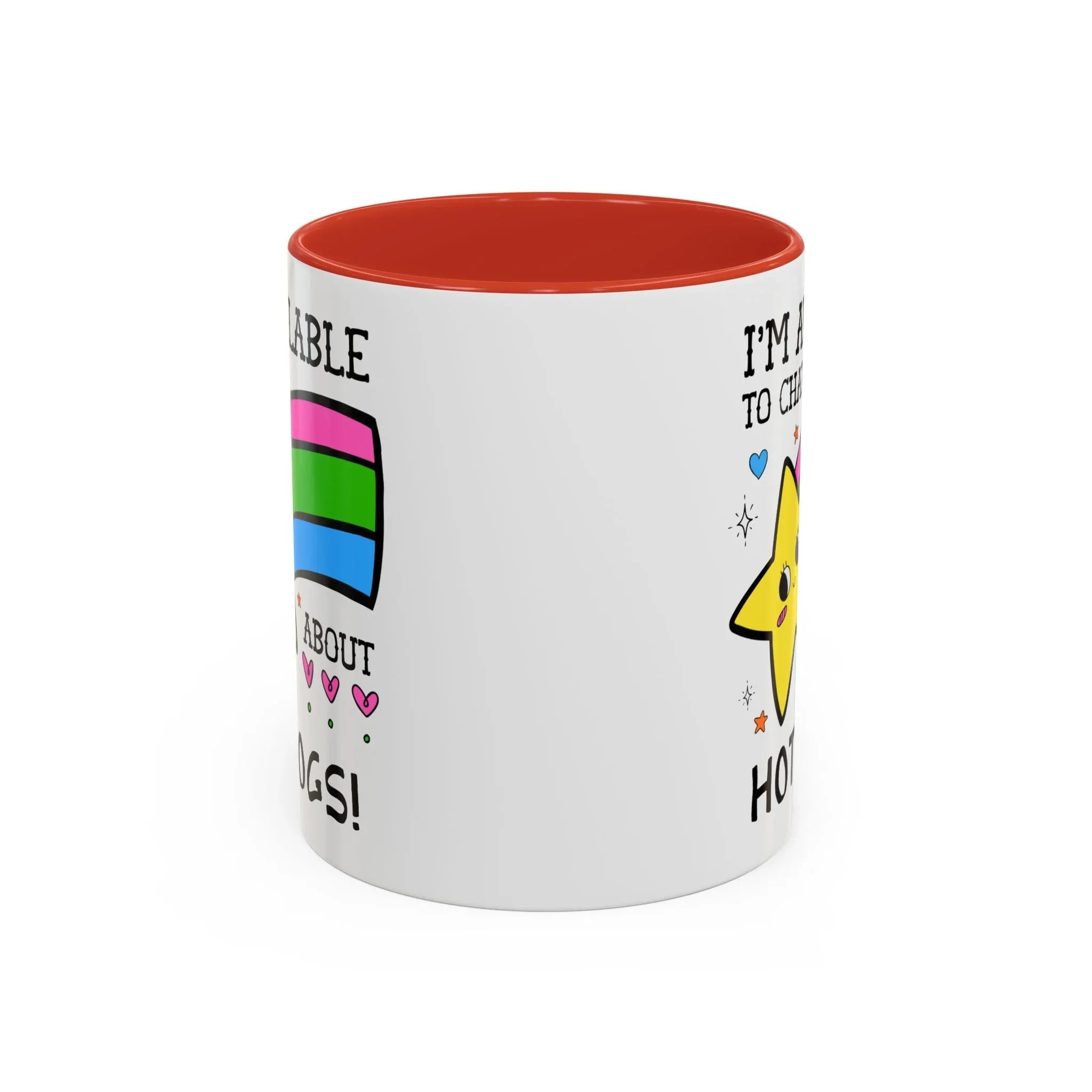 I'm Available to Chat About Hot Dogs Coffee Mug - BIG FRENCHIES