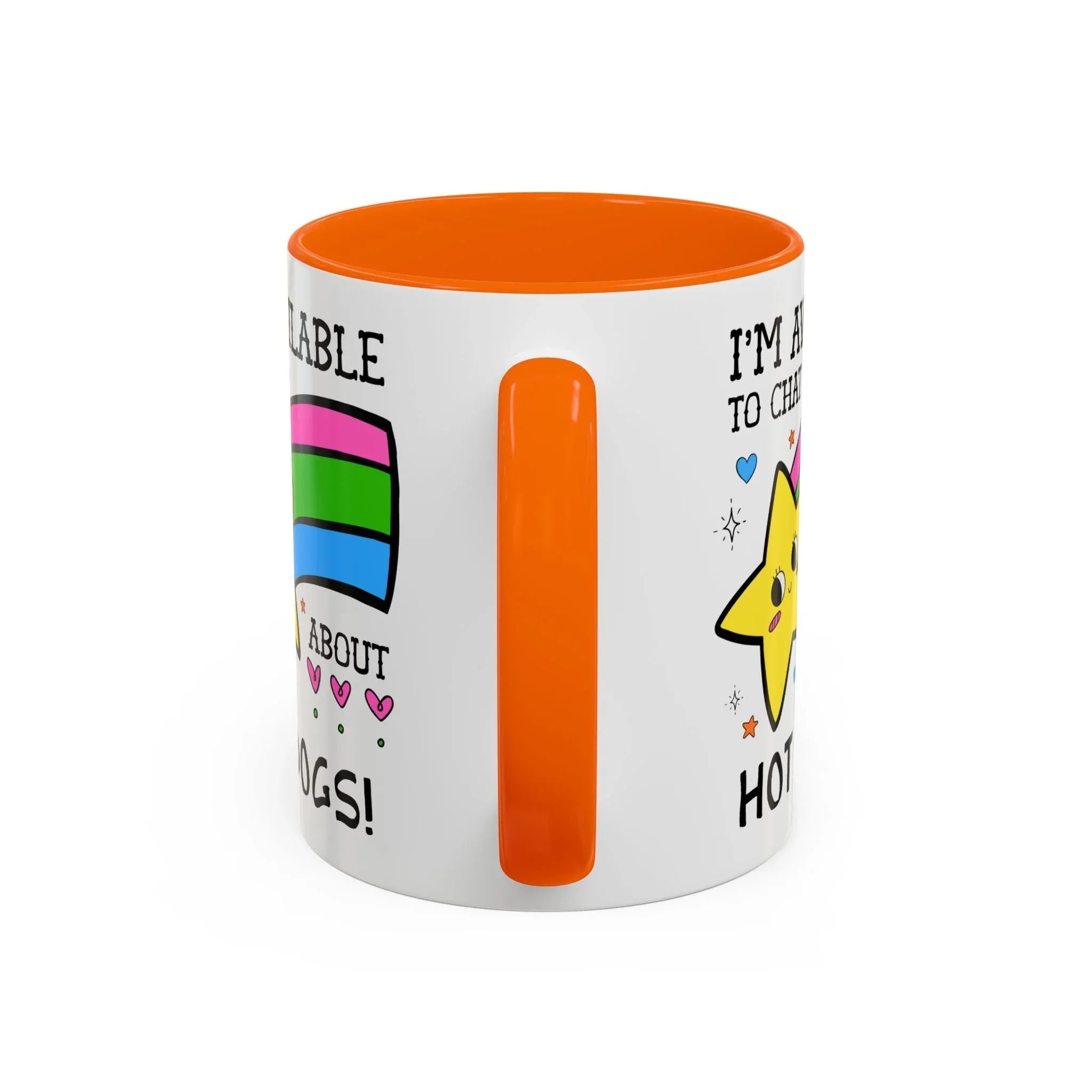 I'm Available to Chat About Hot Dogs Coffee Mug - BIG FRENCHIES