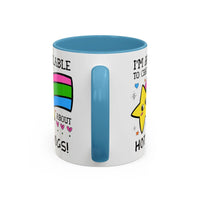 I'm Available to Chat About Hot Dogs Coffee Mug - BIG FRENCHIES
