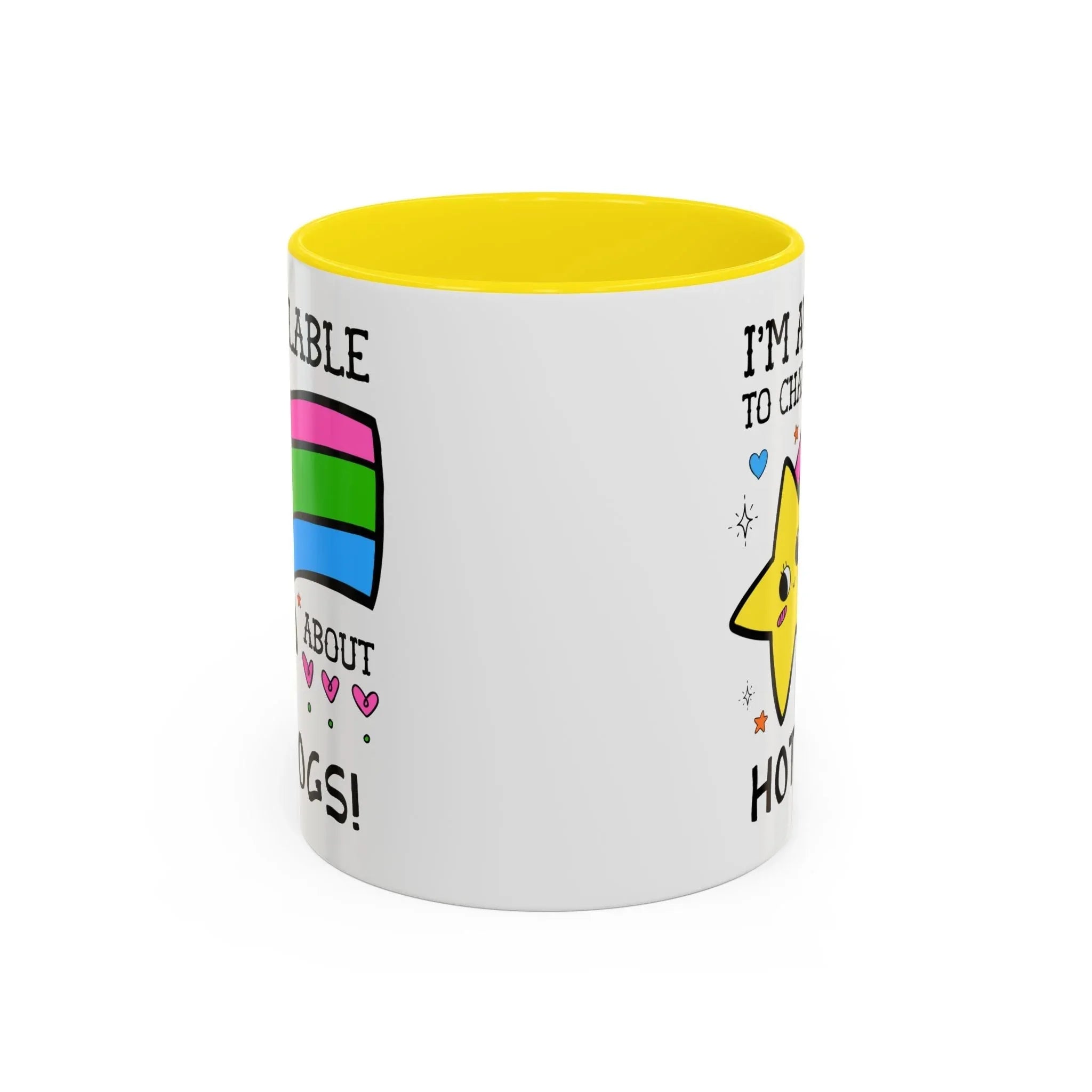 I'm Available to Chat About Hot Dogs Coffee Mug - BIG FRENCHIES