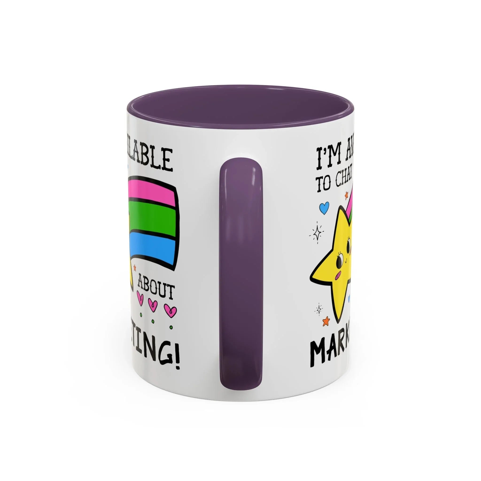 I'm Available to Chat About Marketing Coffee Mug - BIG FRENCHIES