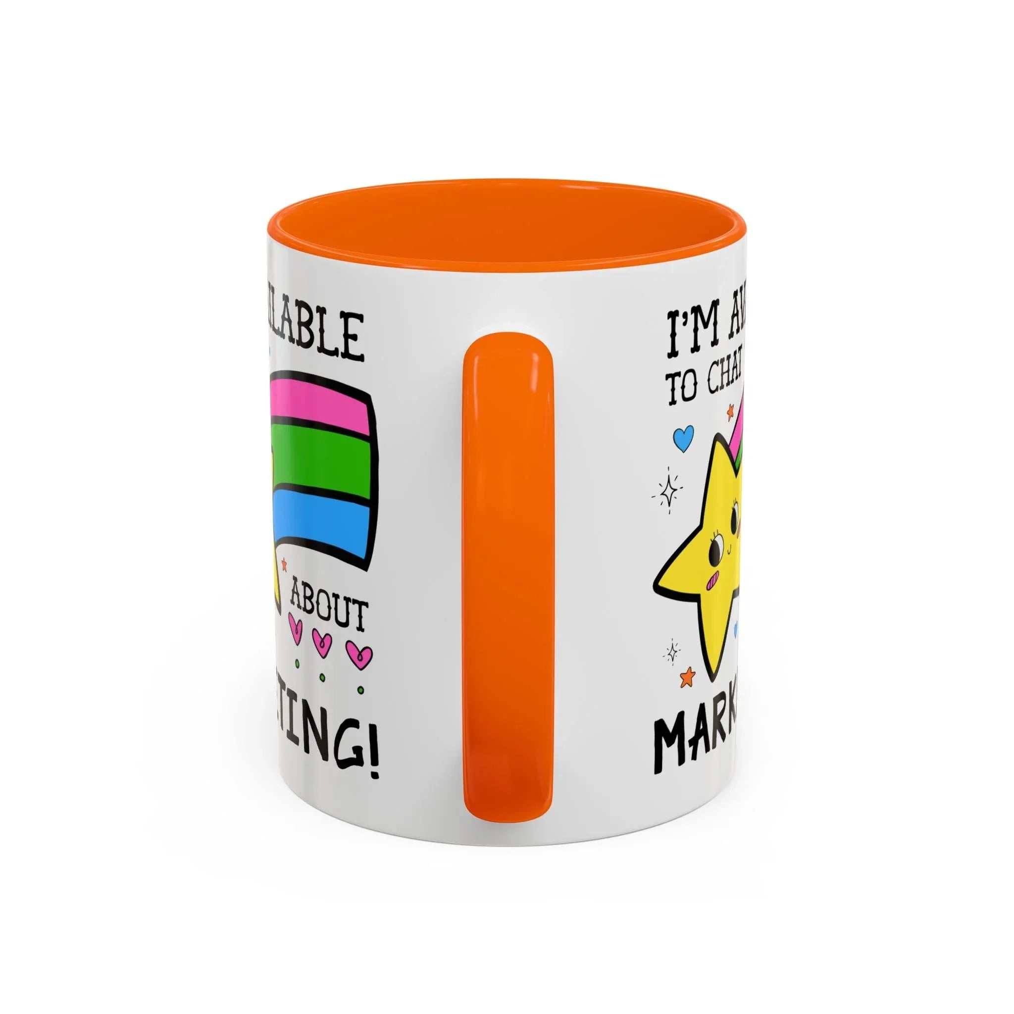 I'm Available to Chat About Marketing Coffee Mug - BIG FRENCHIES