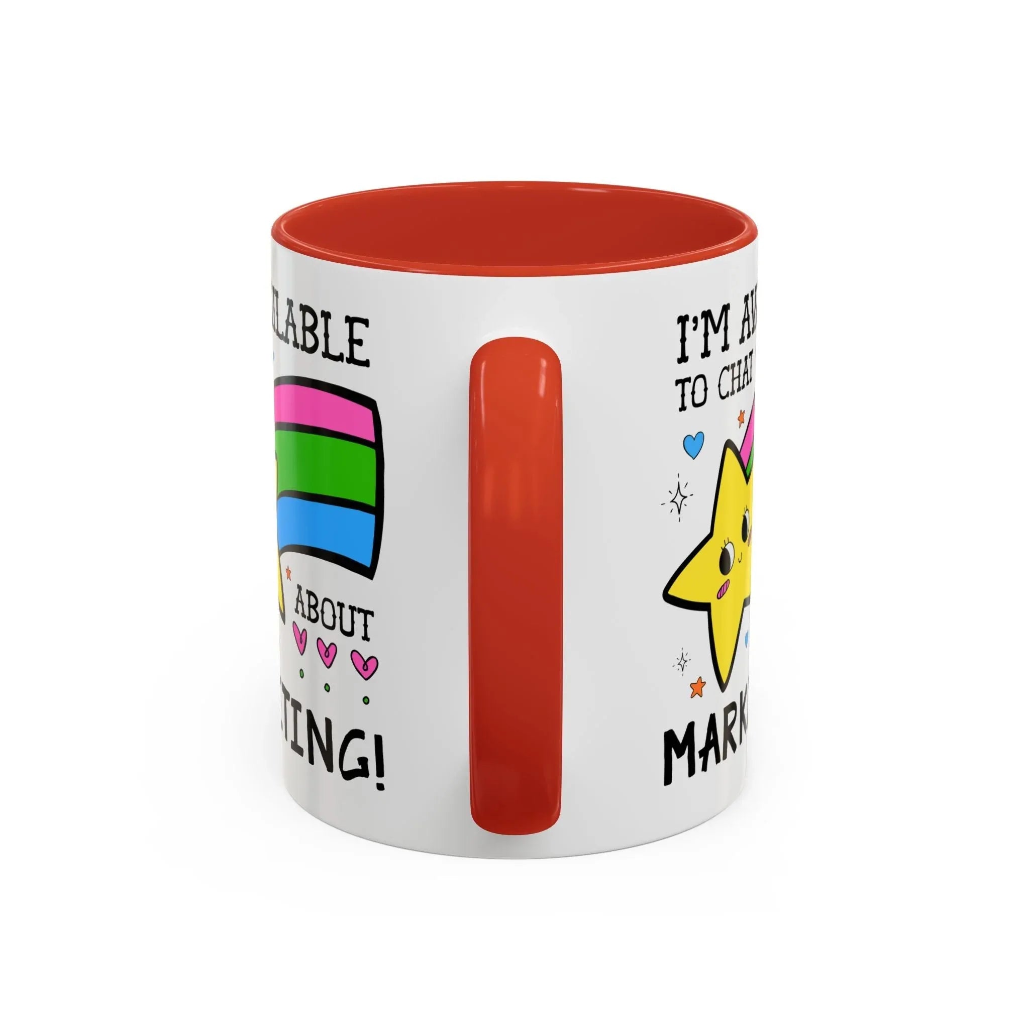 I'm Available to Chat About Marketing Coffee Mug - BIG FRENCHIES