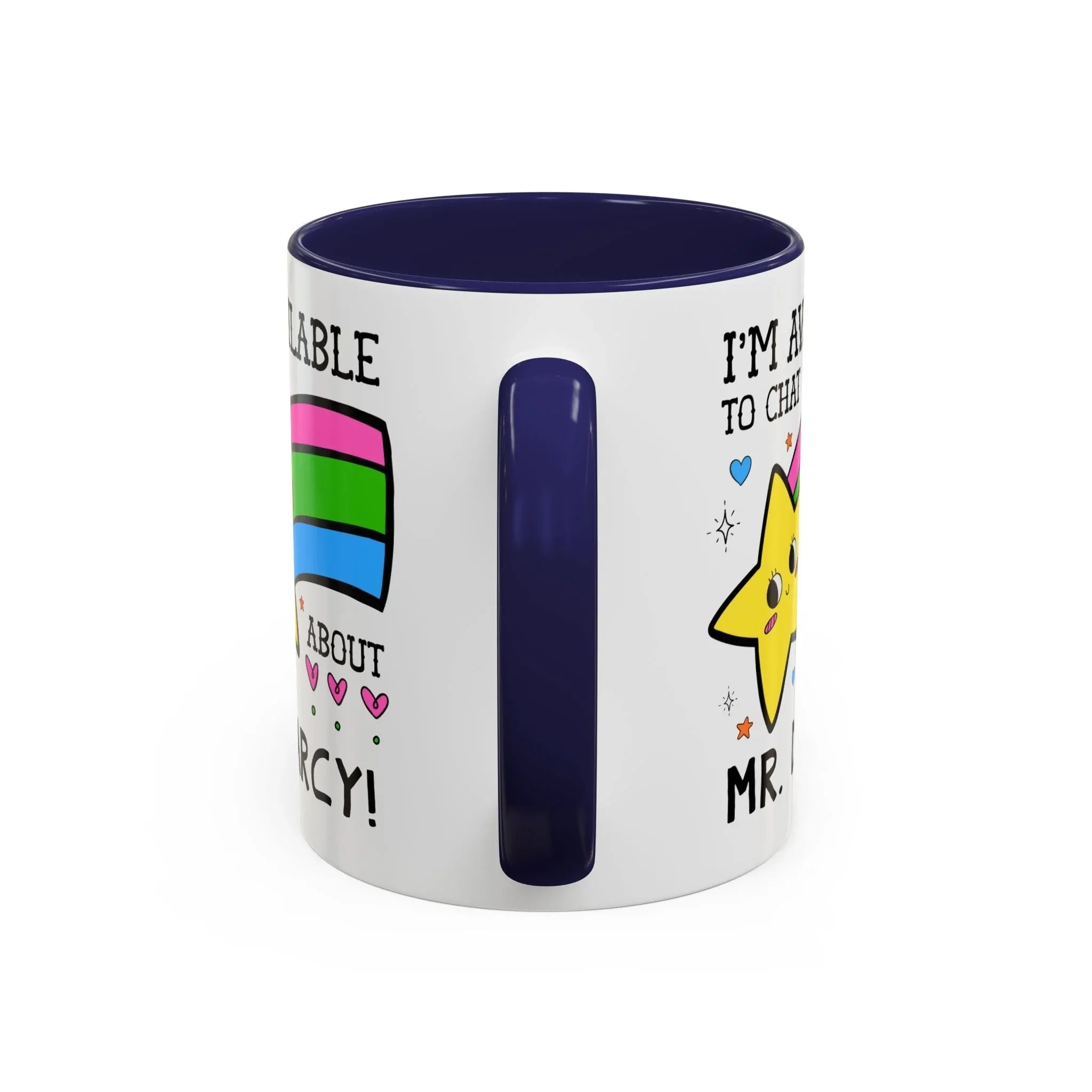 I'm Available to Chat About Mr. Darcy Coffee Mug - BIG FRENCHIES