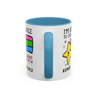 I'm Available to Chat About Romance Books Coffee Mug - BIG FRENCHIES
