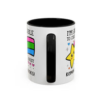 I'm Available to Chat About Romance Books Coffee Mug - BIG FRENCHIES