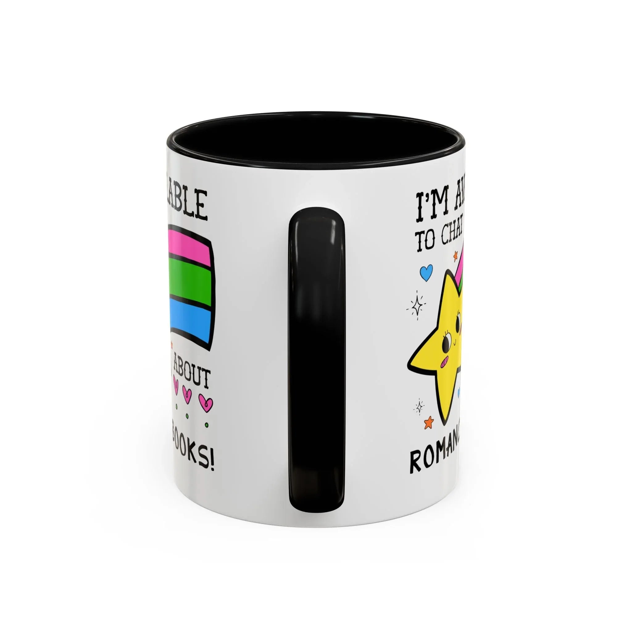 I'm Available to Chat About Romance Books Coffee Mug - BIG FRENCHIES