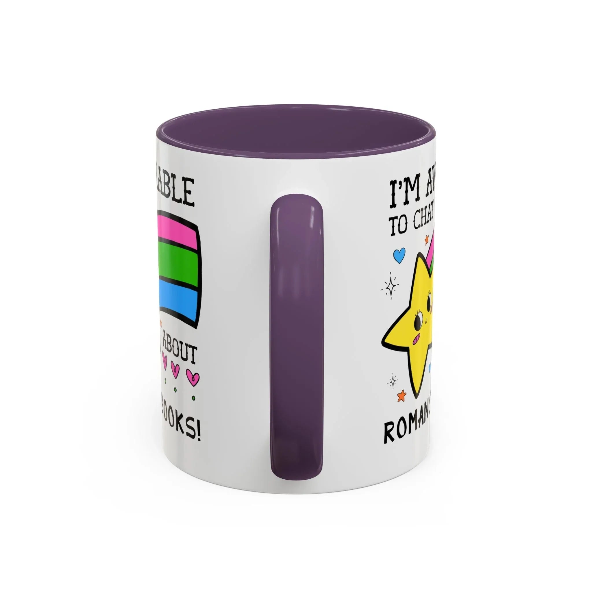 I'm Available to Chat About Romance Books Coffee Mug - BIG FRENCHIES