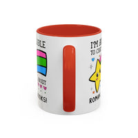 I'm Available to Chat About Romance Books Coffee Mug - BIG FRENCHIES