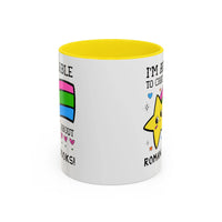 I'm Available to Chat About Romance Books Coffee Mug - BIG FRENCHIES