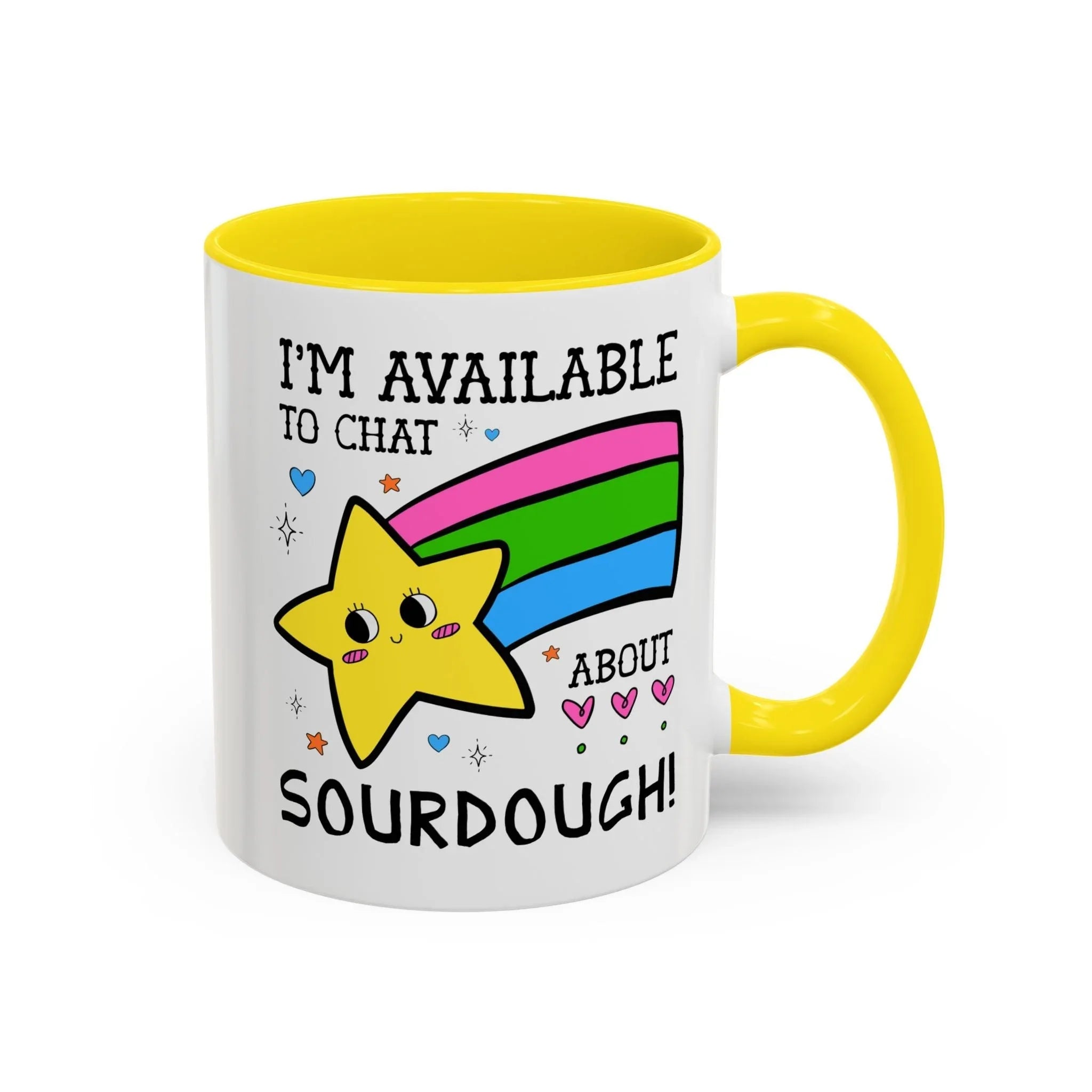 I'm Available to Chat About Sourdough Coffee Mug - BIG FRENCHIES