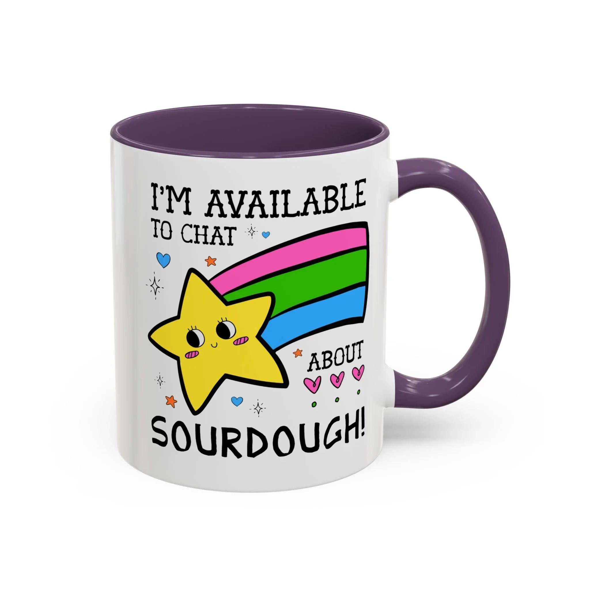 I'm Available to Chat About Sourdough Coffee Mug - BIG FRENCHIES