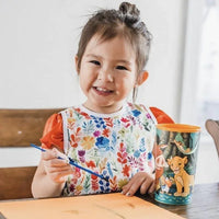 Rainbow Watercolor Floral Bapron - BIG FRENCHIES