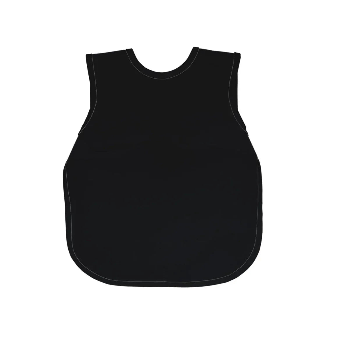 Solid Black Minimalist Bapron - BIG FRENCHIES