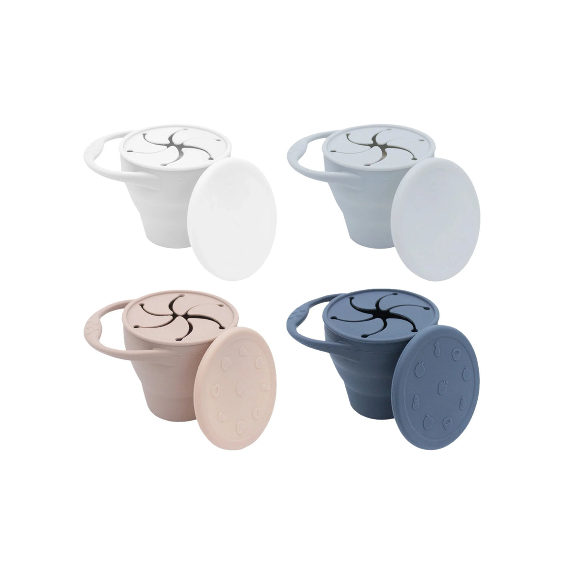 Silicone Collapsible Snack Cup (More Colors Available) - BIG FRENCHIES