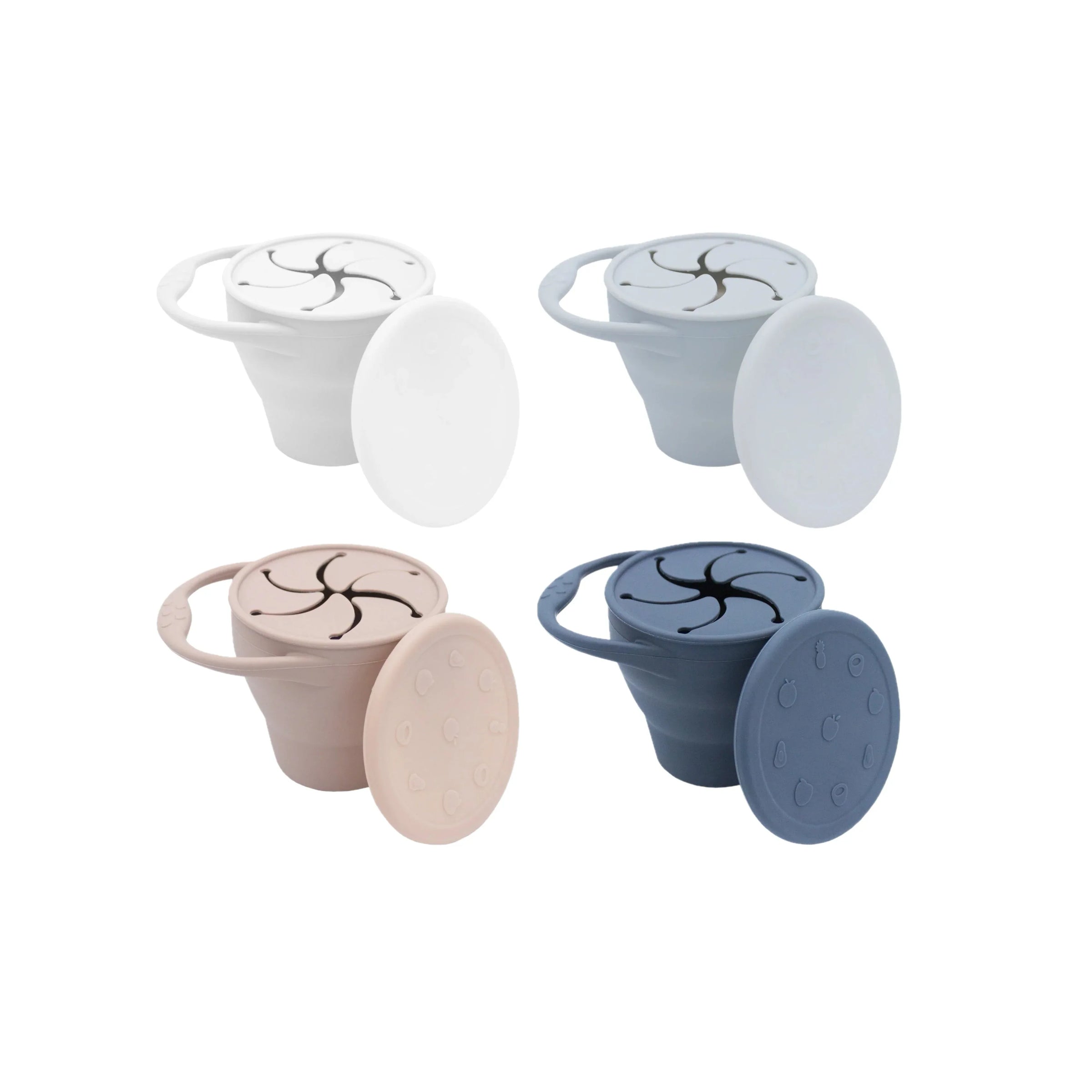 Silicone Collapsible Snack Cup (More Colors Available) - BIG FRENCHIES