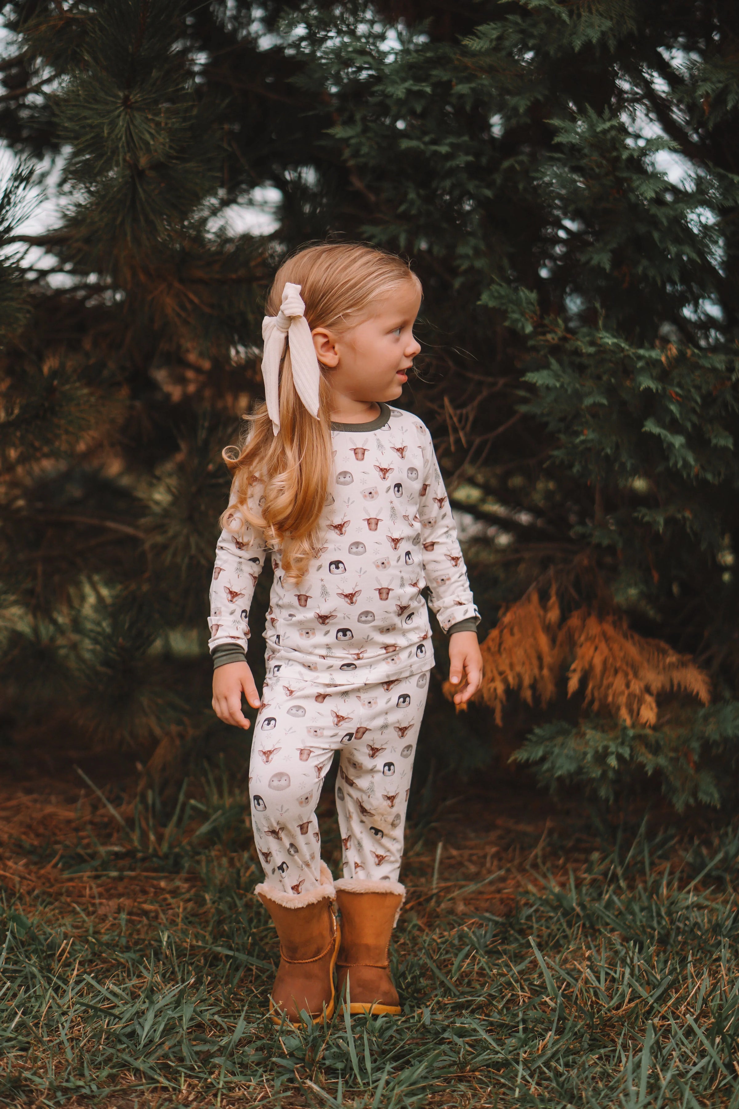 North Pole Pals 2pc Bamboo Pajamas - BIG FRENCHIES