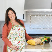 Taco Party Apron - fits sizes youth small through adult 2XL - BIG FRENCHIES