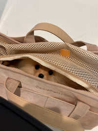 Beige Pet Tote Bag - BIG FRENCHIES
