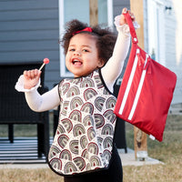 Solid Cranberry Minimalist - Waterproof Wet Bag (For mealtime, on-the-go, and more!) - BIG FRENCHIES