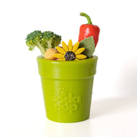 Large Flower Pot eCup Dog Treat Dispenser | Durable USA-Made Enrichment Toy | SodaPup - BIG FRENCHIES