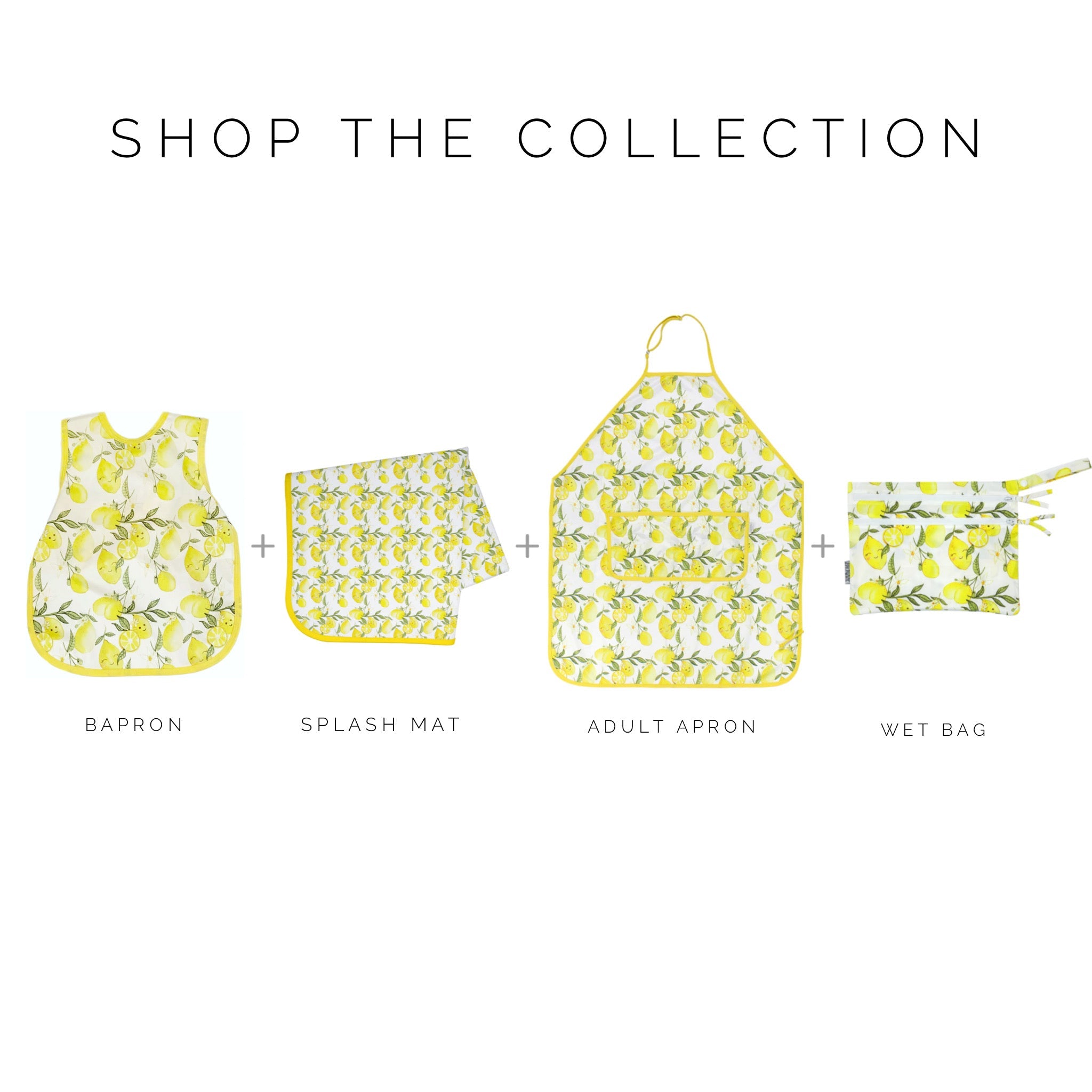 Fresh Lemon Splash Mat - A Waterproof Catch-All for Highchair Spills and More!