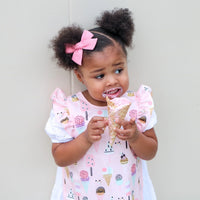 Pink Ice Cream Flutter Bapron - BIG FRENCHIES