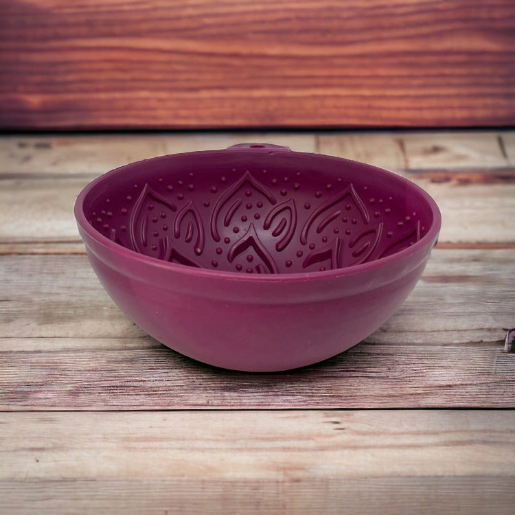 Garden of Eatin' Tipsy Bowl - Wobble Lick Mat for Dogs & Cats | USA Made - BIG FRENCHIES