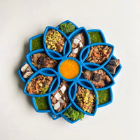 Mandala eTray Shallow Slow Feeder Dog Bowl for Enrichment | USA Made - BIG FRENCHIES