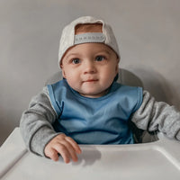 Solid Dusty Blue Minimalist Bapron - BIG FRENCHIES