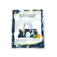 Outer Space Splash Mat - A Waterproof Catch-All for Highchair Spills and More!