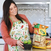 Taco Party Apron - fits sizes youth small through adult 2XL - BIG FRENCHIES
