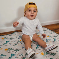Mountain Mist Splash Mat - A Waterproof Catch-All for Highchair Spills and More! - BIG FRENCHIES