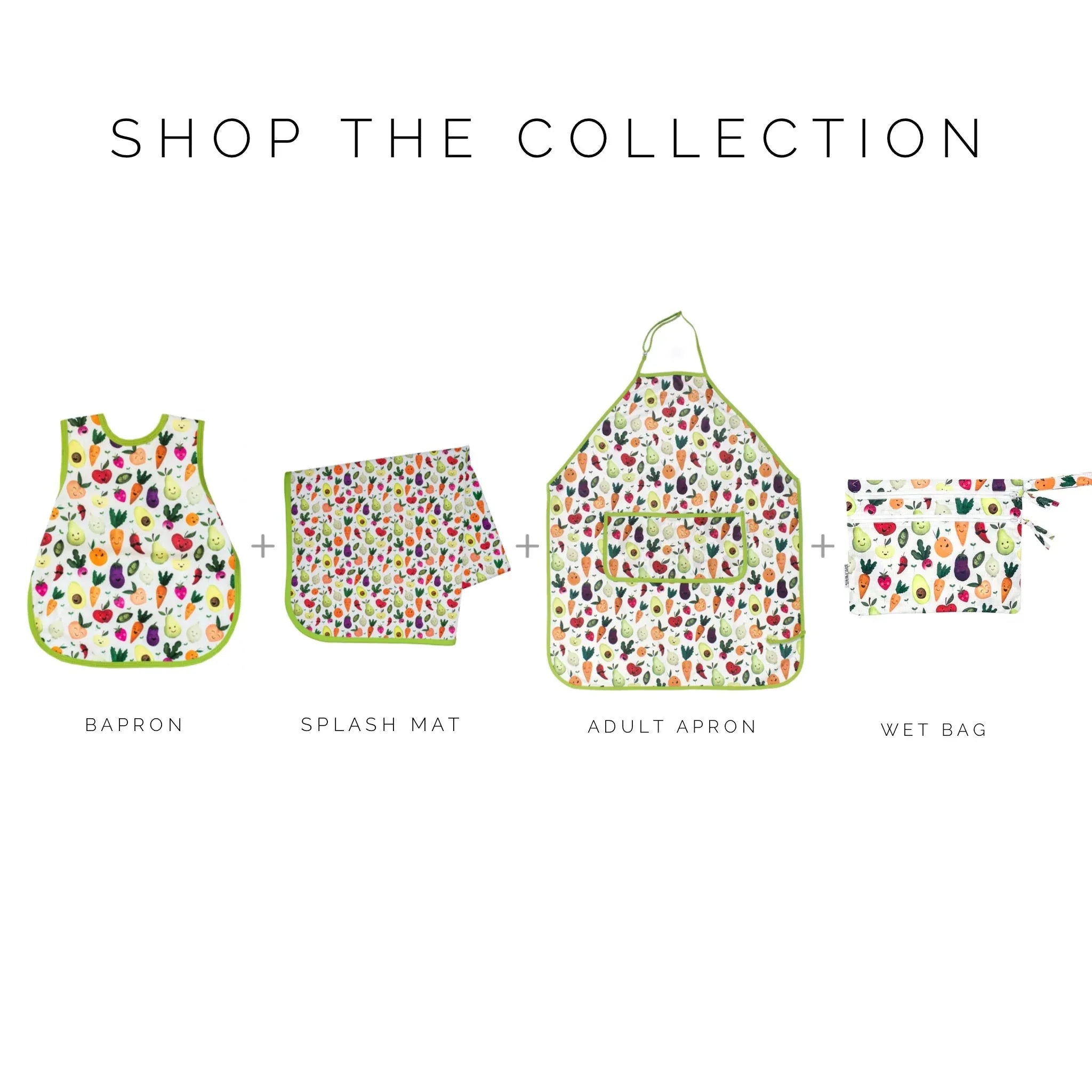 Market Fresh Apron - fits sizes youth small through adult 2XL - BIG FRENCHIES