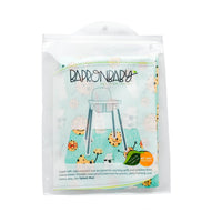 Cookies & Milk Splash Mat - A Waterproof Catch-All for Highchair Spills and More!