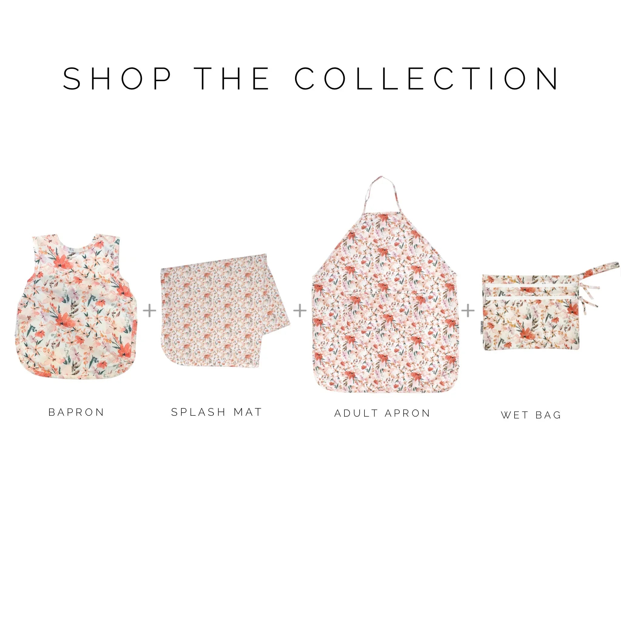 Peachy Dreams Apron - fits sizes youth small through adult 2XL - BIG FRENCHIES