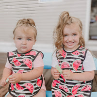 Summer Stripes - Watermelon Bapron SALE - BIG FRENCHIES