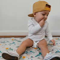 Mountain Mist Splash Mat - A Waterproof Catch-All for Highchair Spills and More! - BIG FRENCHIES