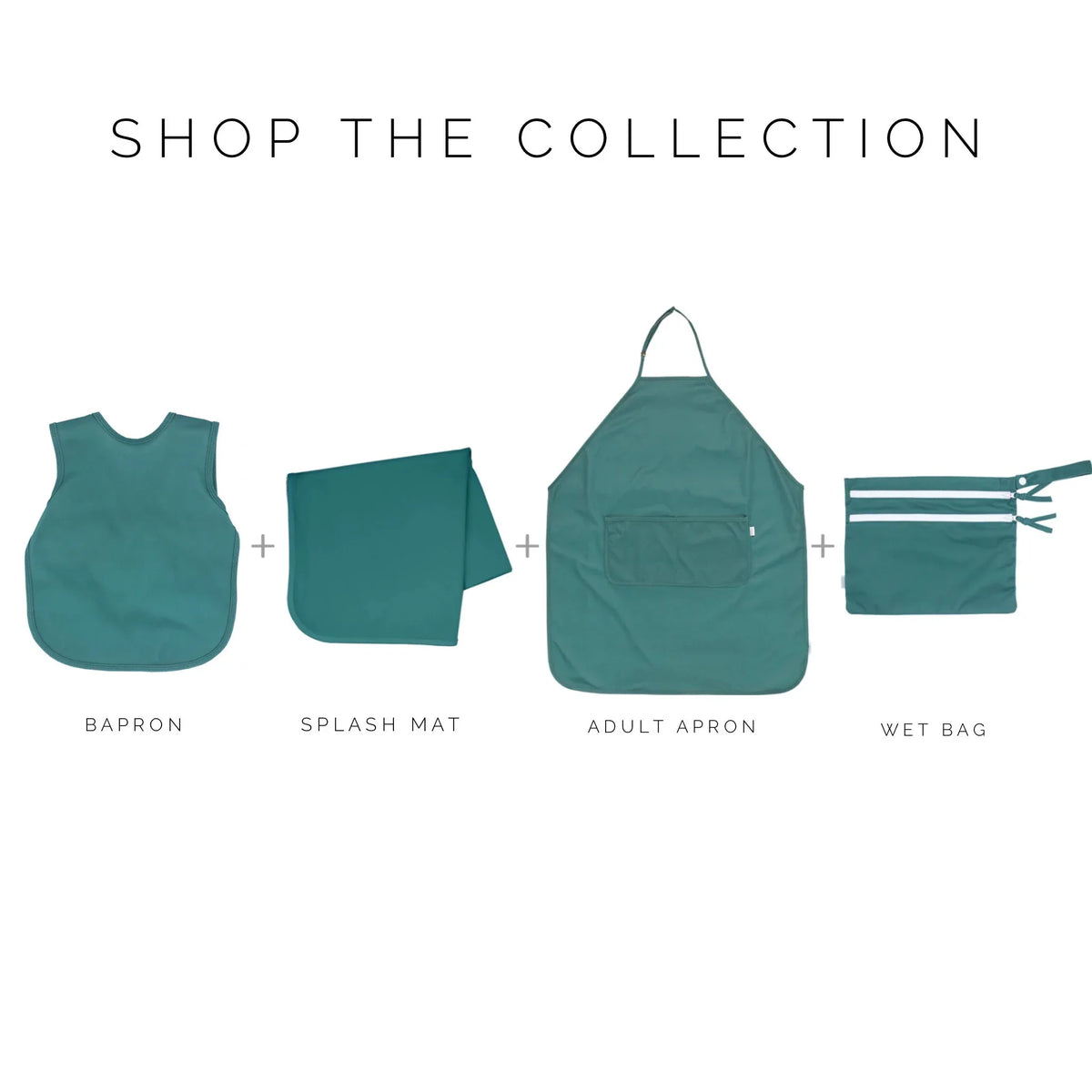Solid Pine Minimalist - Waterproof Wet Bag (For mealtime, on-the-go, and more!) - BIG FRENCHIES